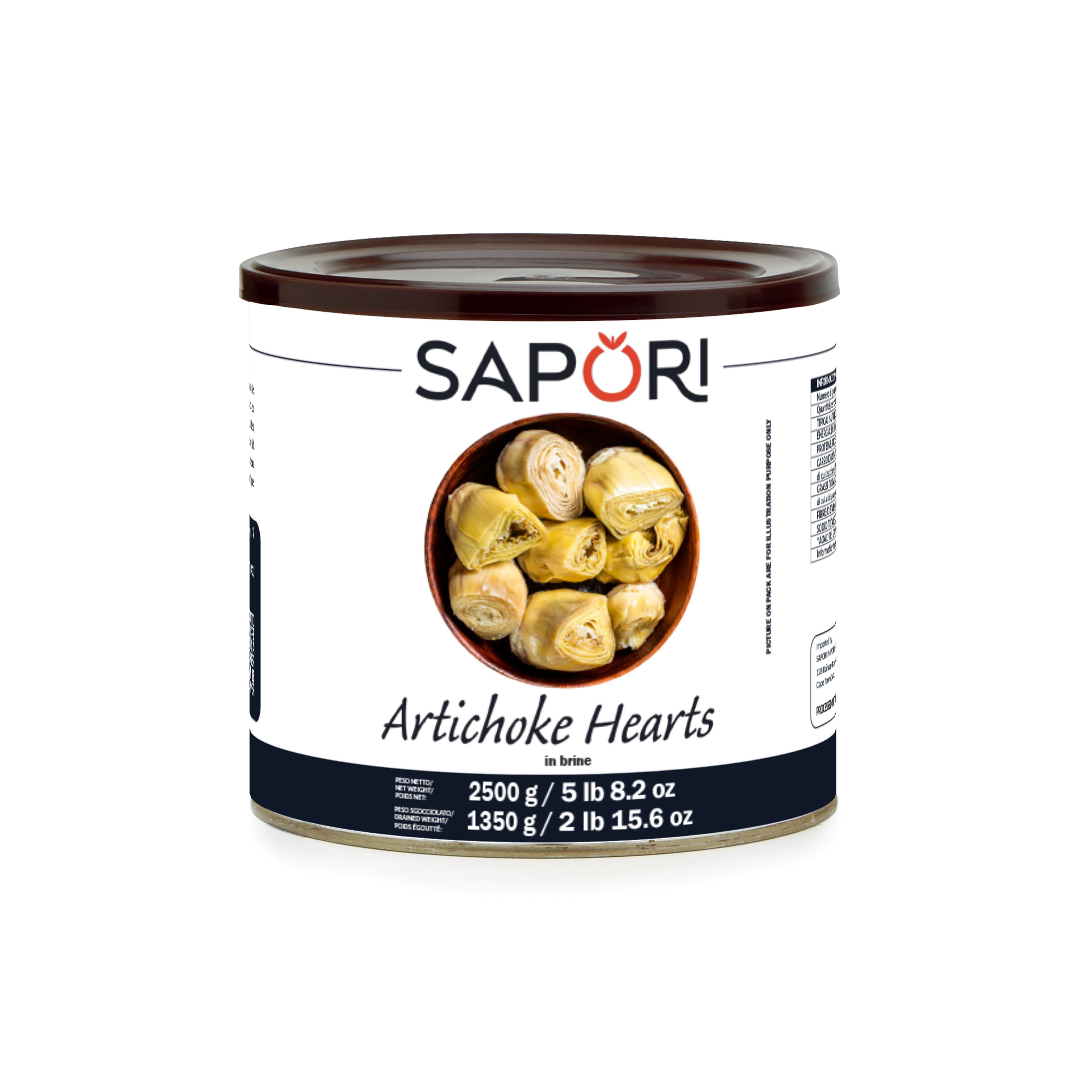 Artichoke Hearts in Oil 2.5kg