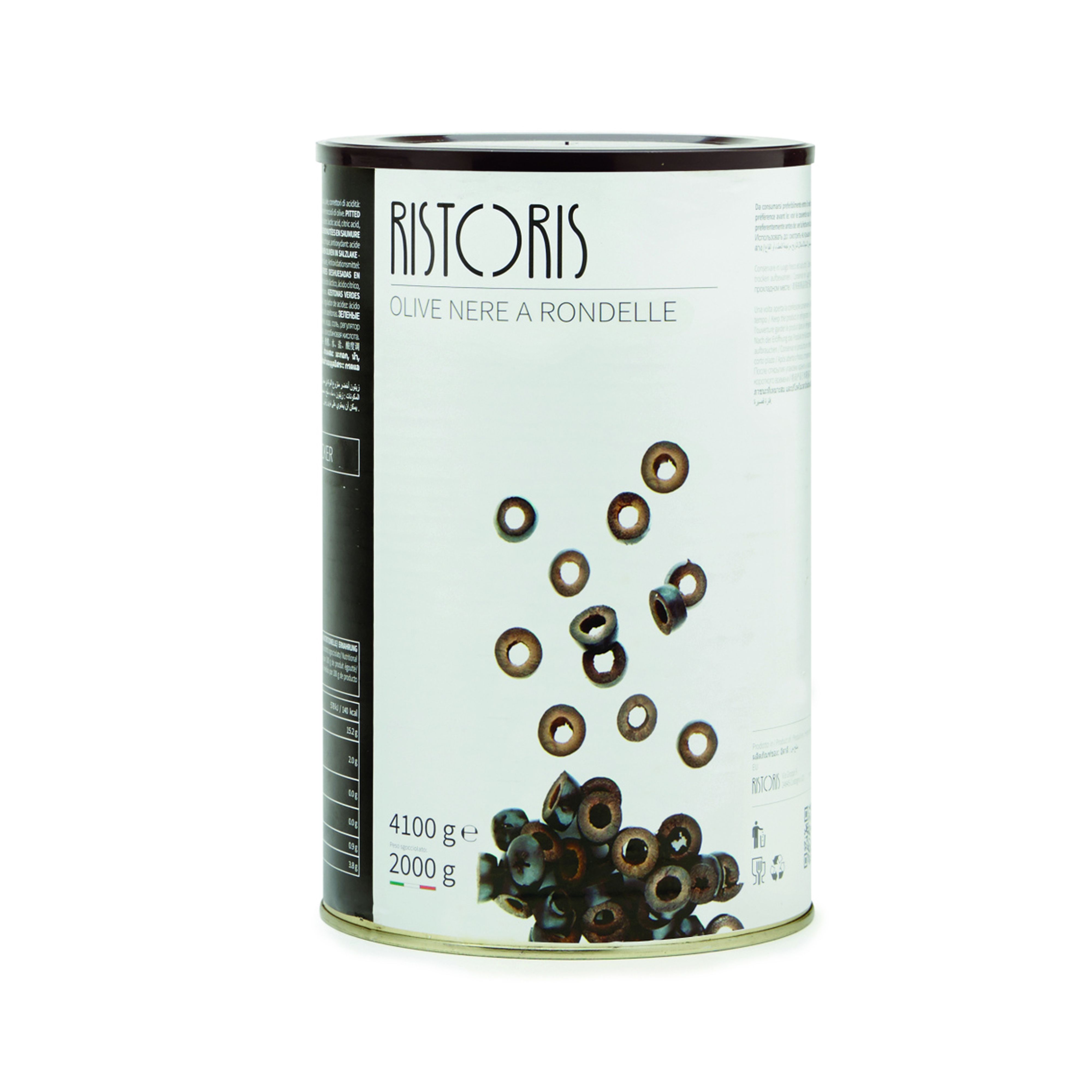 Black Olives (Sliced) 4.1kg