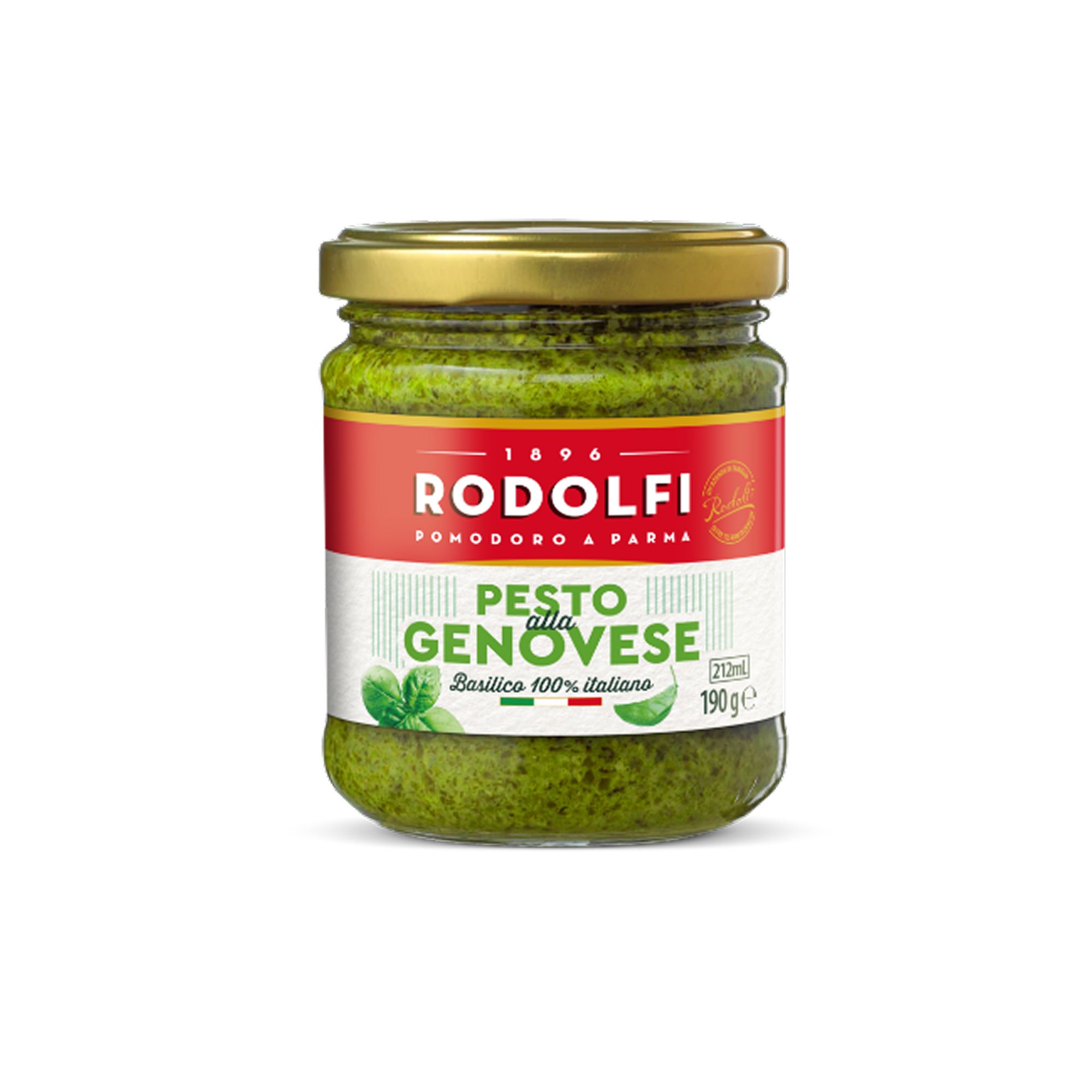 Authentic Italian green pesto from Rodolfi, produced in Parma and distributed by Sapori to Cape Town. Made with fresh basil and the most famous Italian cheese, preservative- and colorant-free, perfect for home use.