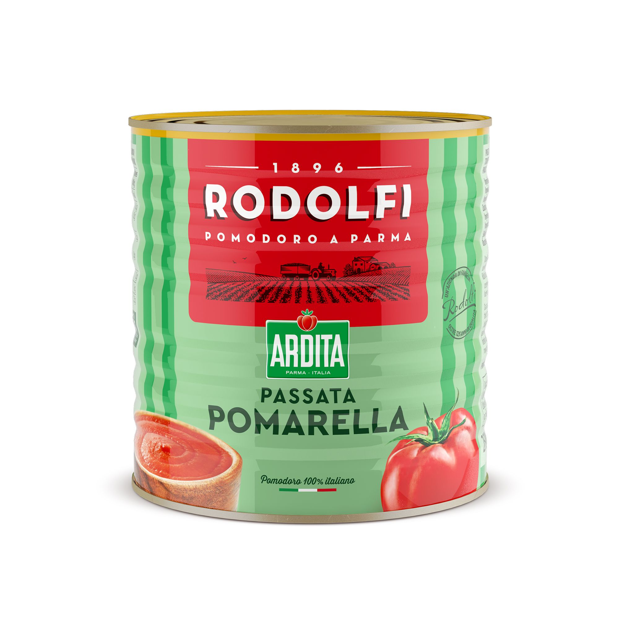 A thick, partially concentrated Italian passata from Rodolfi. Denser than a standard passata for better kitchen yield, less reduction time, and a fuller flavour across professional preparations.