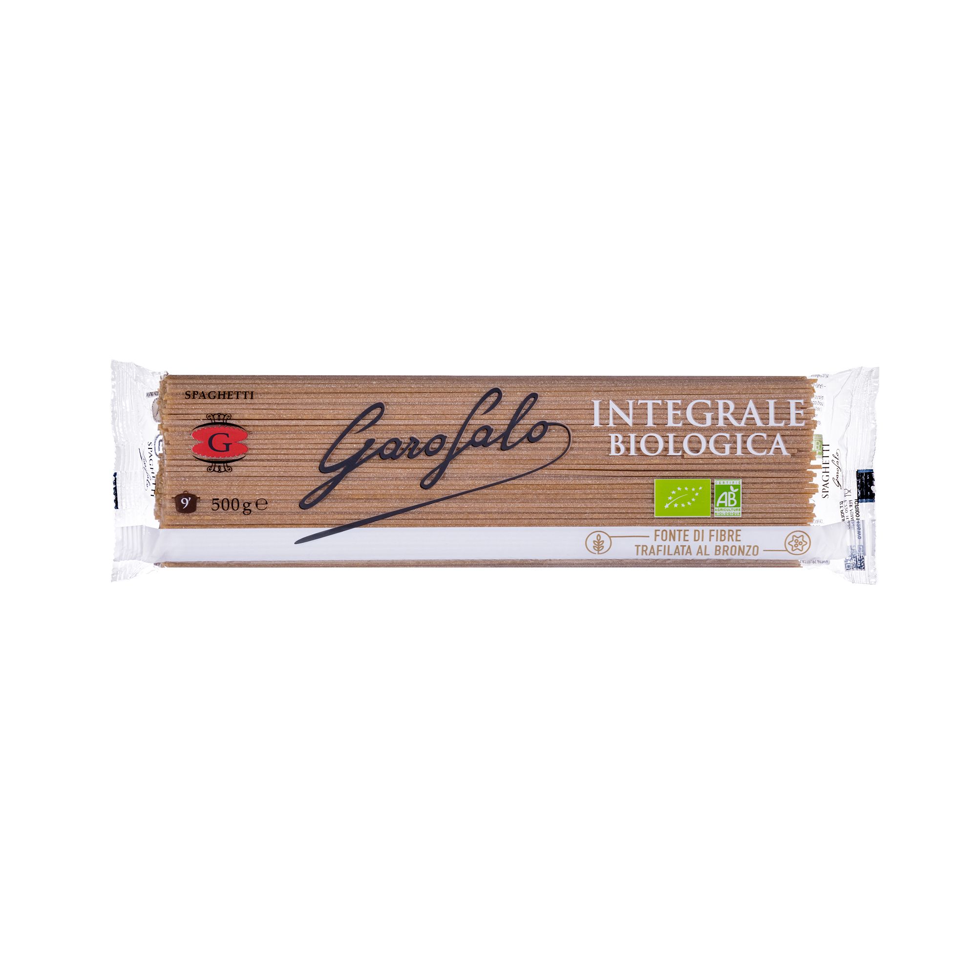 Organic Italian whole wheat spaghetti from Gragnano. Kosher certified and made from organic durum wheat, a natural source of fibre with the full-bodied character of a classic long pasta.